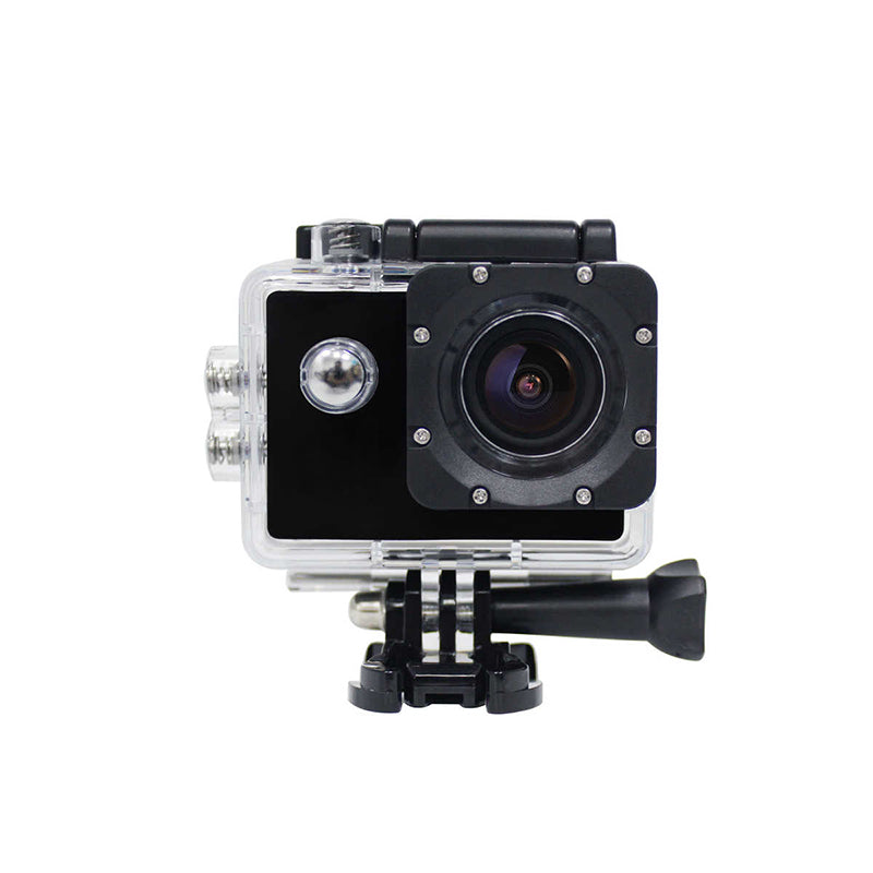 Action Camera Sportiva HD con Schermo Integrato