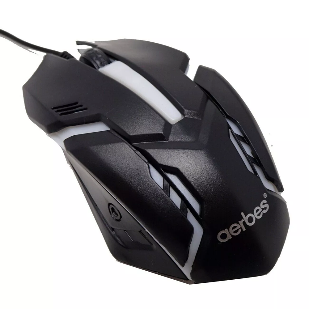 Tastiera e Mouse Gaming USB LED RGB QWERTY Italiano