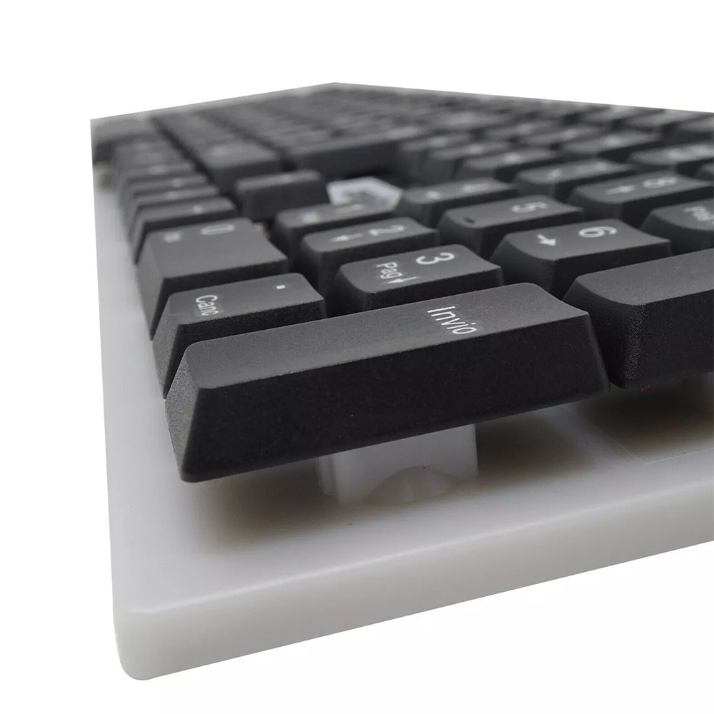 Tastiera e Mouse Gaming USB LED RGB QWERTY Italiano