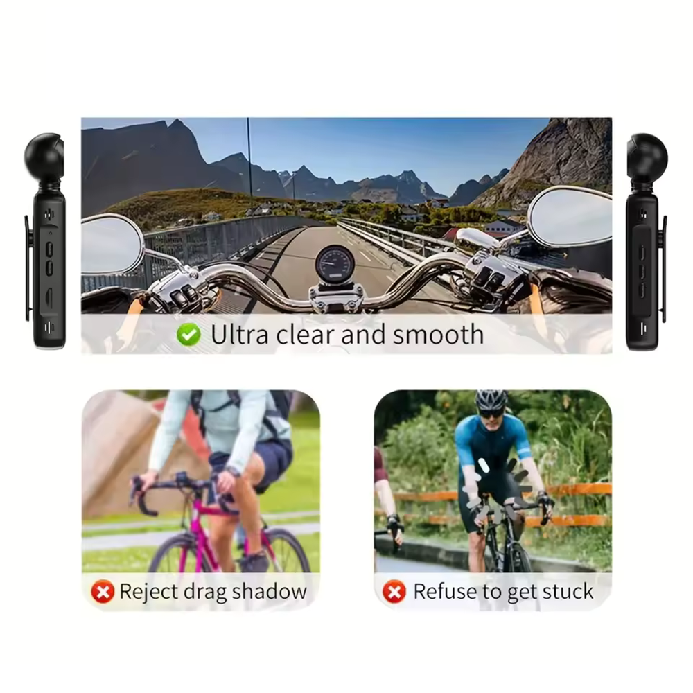 Action Camera Full HD Compatta Visione Notturna WiFi Controllo Remoto 1080p Sport e Viaggi