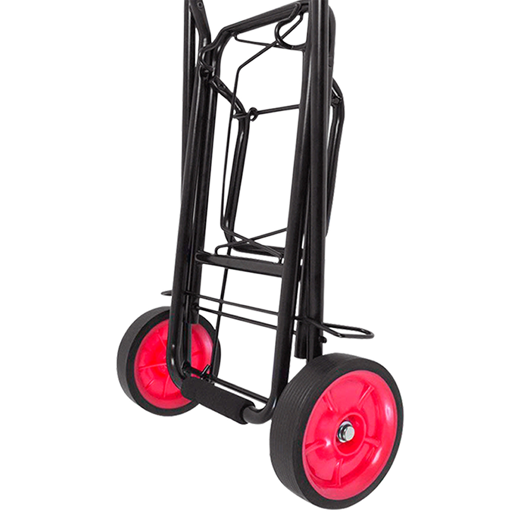 Carrello Spiaggia Pieghevole con Ruote in Gomma