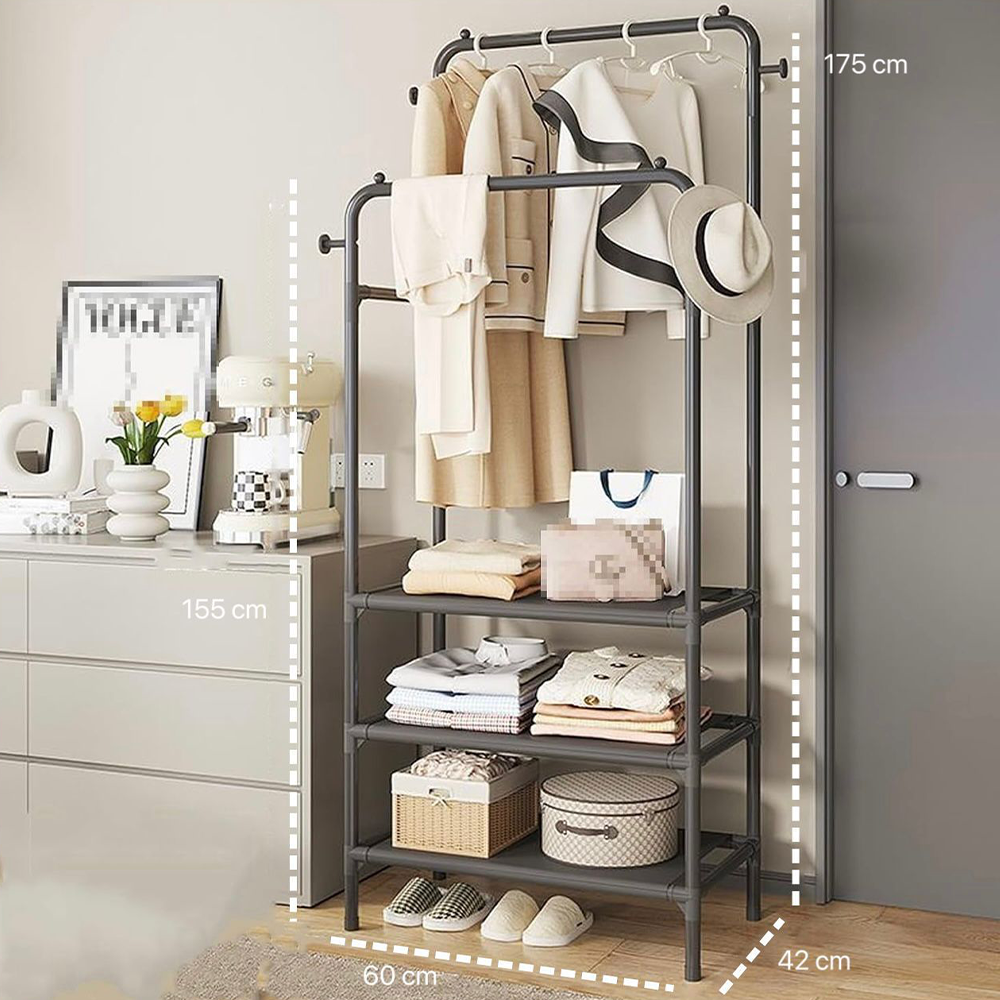 Appendiabiti a Doppia Asta