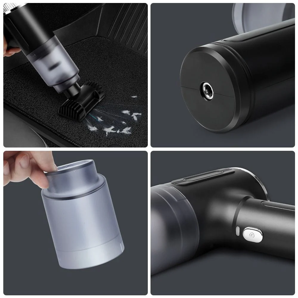 Aspirapolvere Portatile 4 in 1 con Funzione Soffiatore e Gonfiaggio Aria Compressa