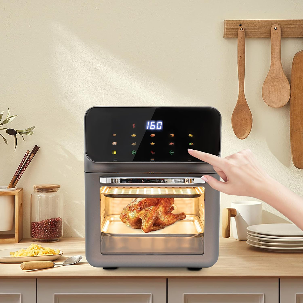Friggitrice ad Aria 12 Litri con Touchscreen e Funzione 4 in 1
