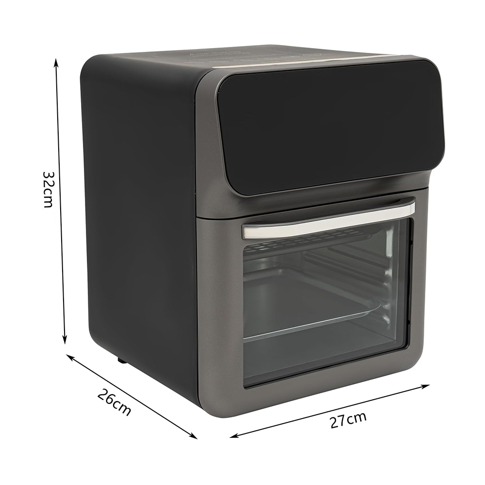 Friggitrice ad Aria 12 Litri con Touchscreen e Funzione 4 in 1
