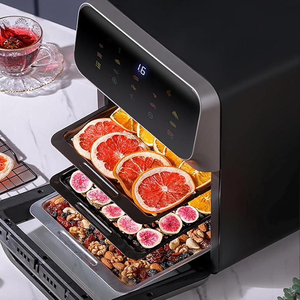 Friggitrice ad Aria 12 Litri con Touchscreen e Funzione 4 in 1