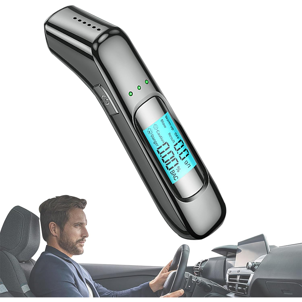 Etilometro Portatile Digitale Professionale con Display LCD