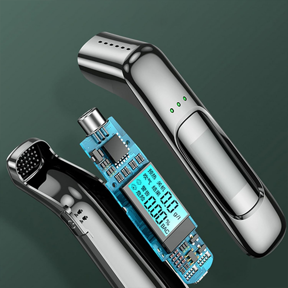 Etilometro Portatile Digitale Professionale con Display LCD