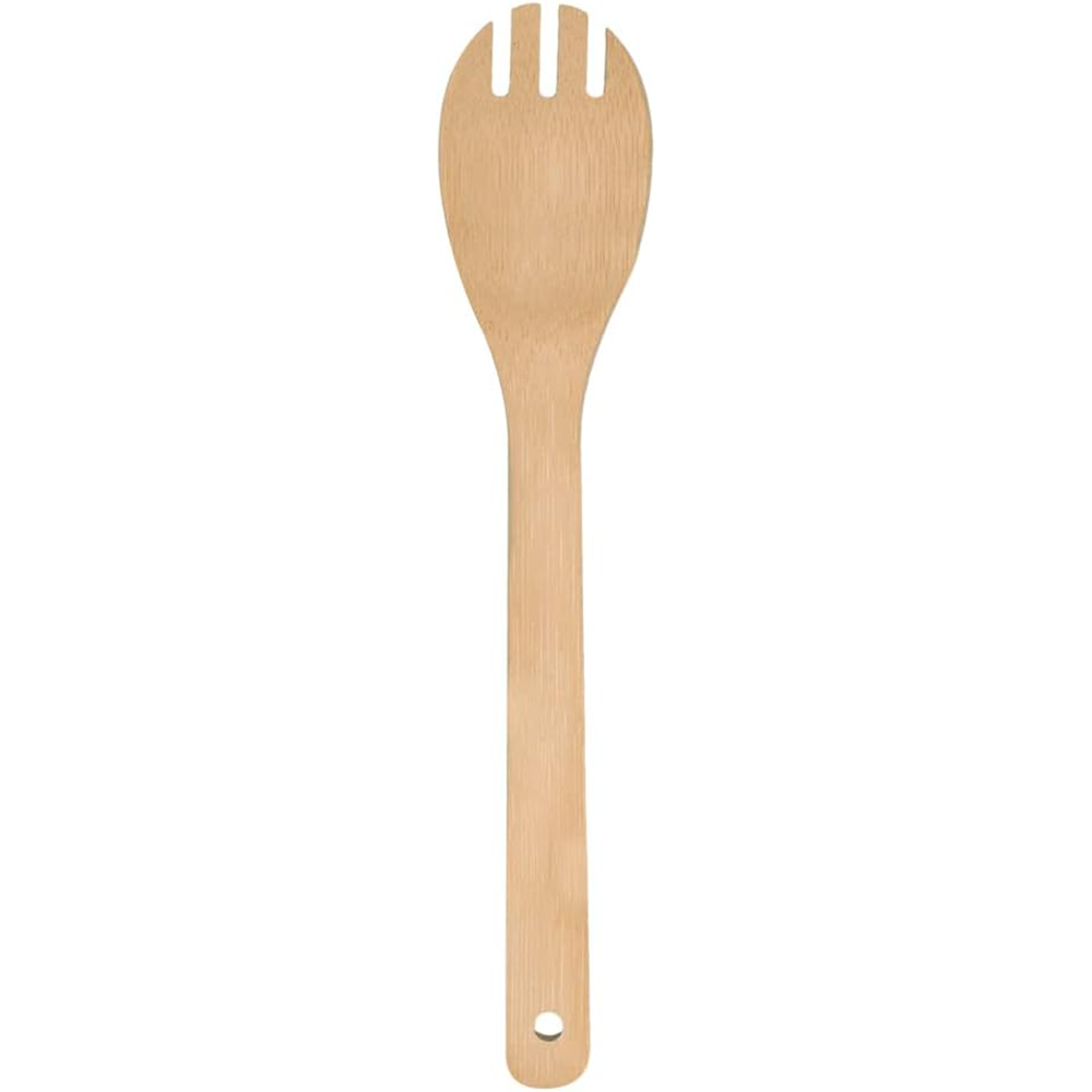 Utensili da Cucina in Bambù Naturale Antibatterici ed Ecologici con Supporto
