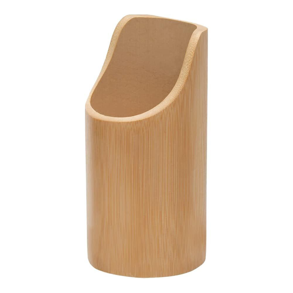 Utensili da Cucina in Bambù Naturale Antibatterici ed Ecologici con Supporto
