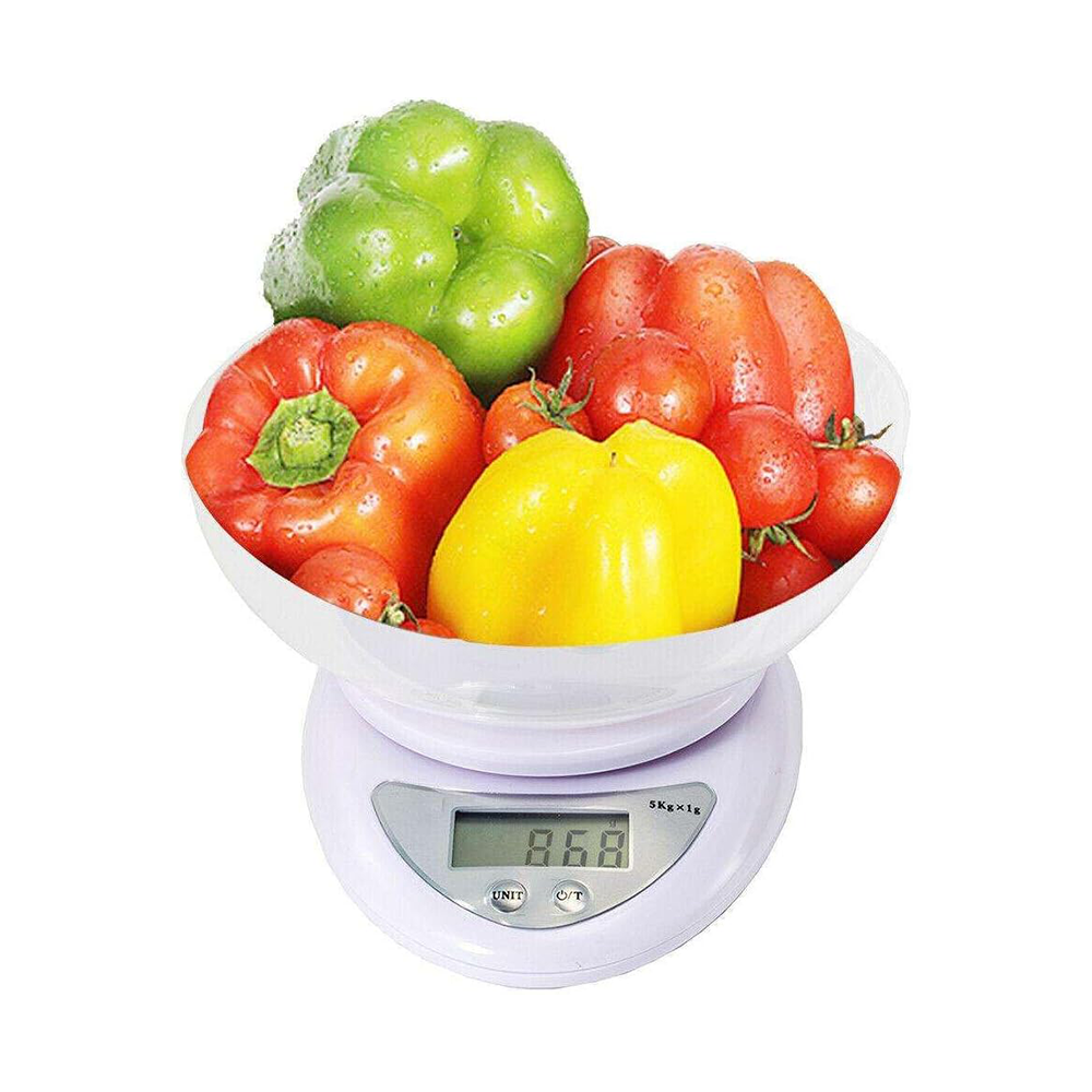Bilancia Digitale da Cucina con Ciotola Integrata