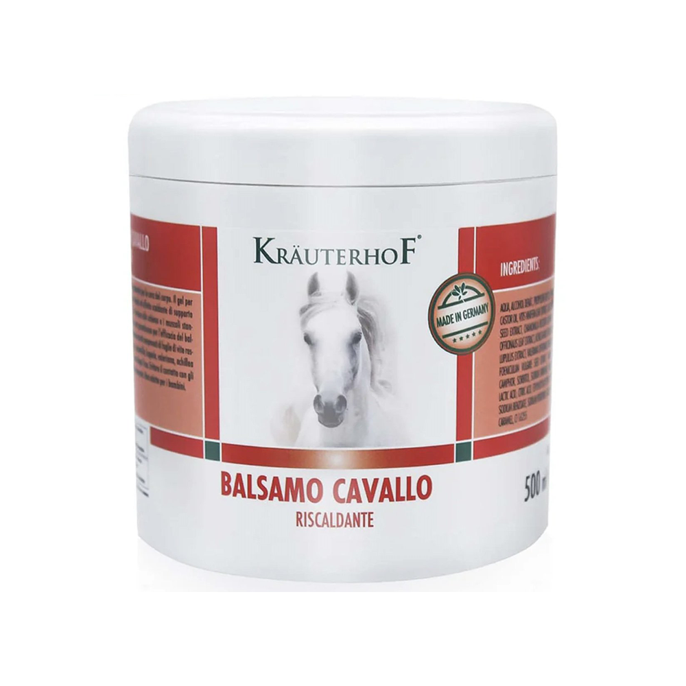 Balsamo del Cavallo Gel Riscaldante Naturale per Dolori Muscolari e Articolari