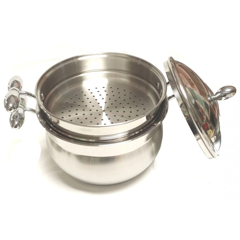 Batteria da Cucina 18 Pezzi Acciaio Inox – Set Professionale