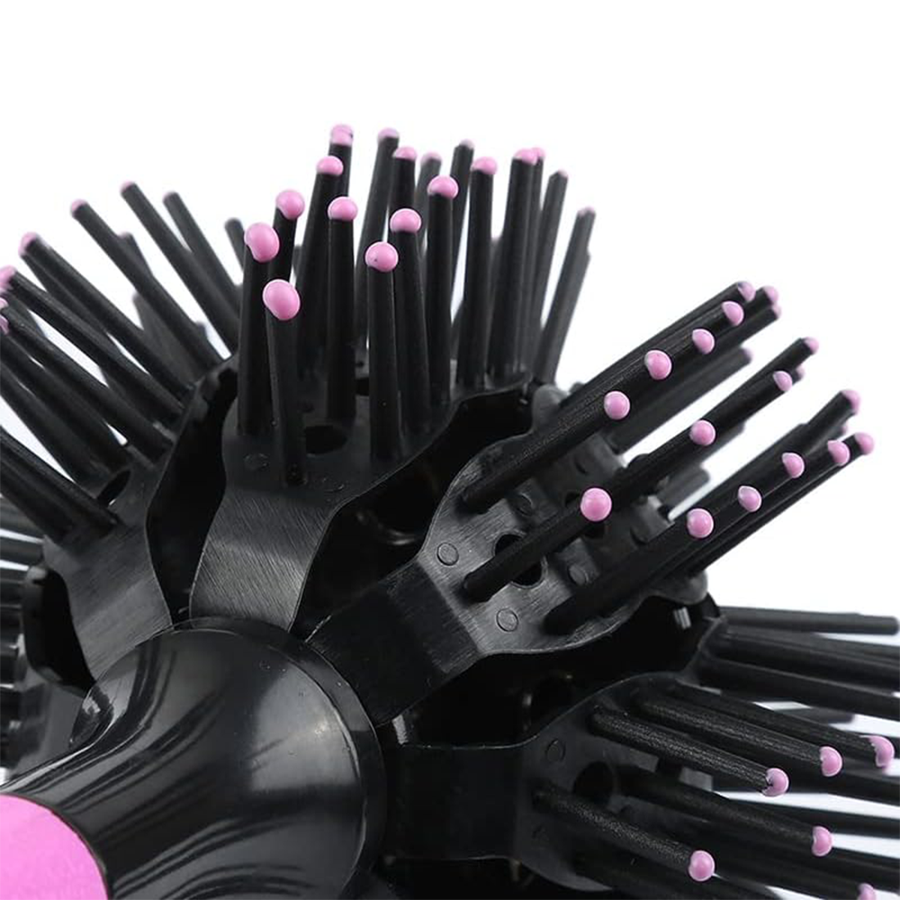 Spazzola Tonda 3D per Capelli Morbidi, Lucenti e Senza Nodi