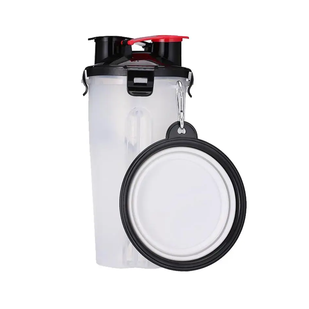 Borraccia Cibo Acqua Cane 3 in 1 Compatta
