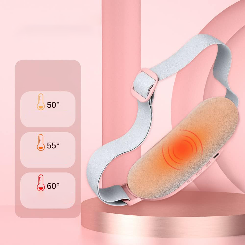 Fascia Massaggio Riscaldante per Crampi Mestruali