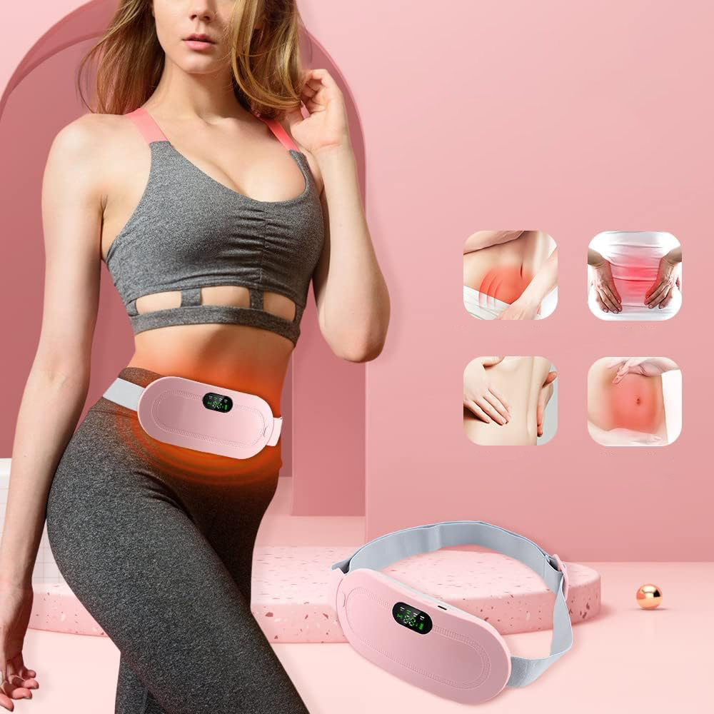 Fascia Massaggio Riscaldante per Crampi Mestruali