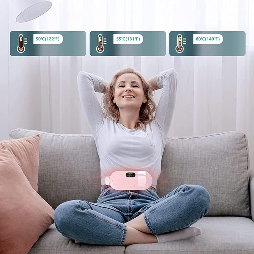 Fascia Massaggio Riscaldante per Crampi Mestruali