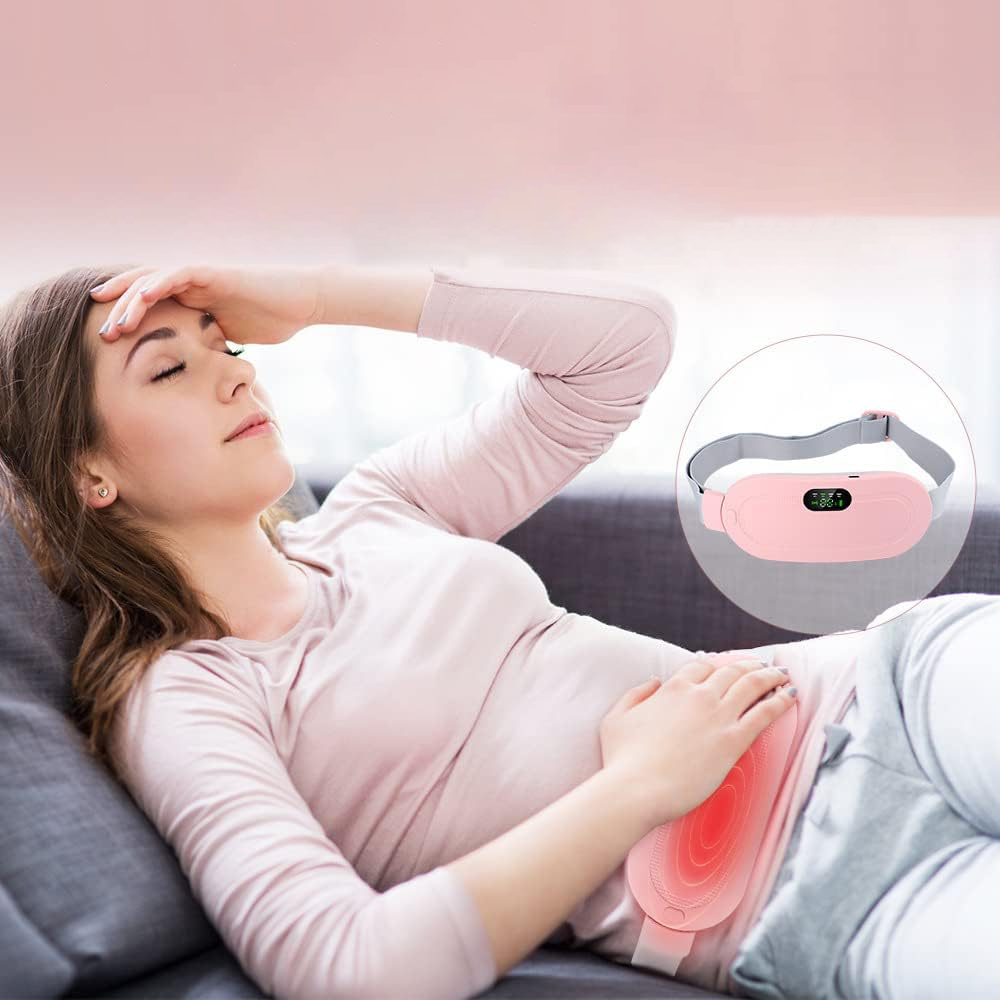 Fascia Massaggio Riscaldante per Crampi Mestruali