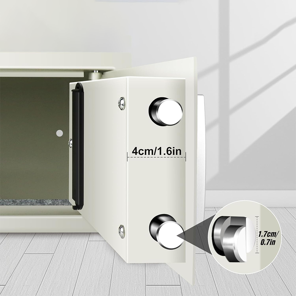 Cassaforte Digitale da Casa e Ufficio con PIN e Chiavi di Emergenza