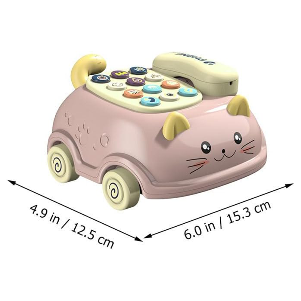 Telefono Interattivo per Bambini a Forma di Gattino