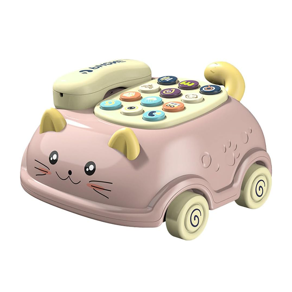 Telefono Interattivo per Bambini a Forma di Gattino