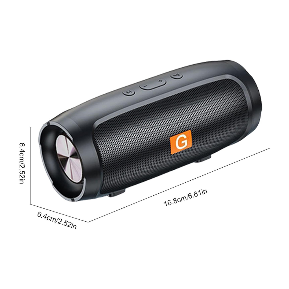 Speaker Bluetooth Portatile 360° Audio Immersivo per Viaggi e Feste