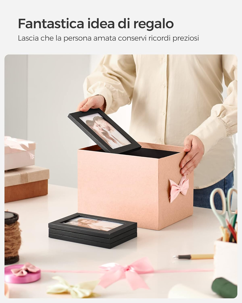 Cornice Collage Moderna Multipla 9 Foto Decorativa 3D