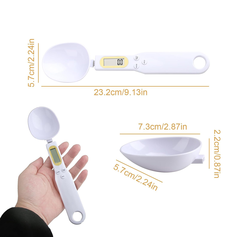 Bilancia Digitale a Cucchiaio 500g con Precisione 0,1g