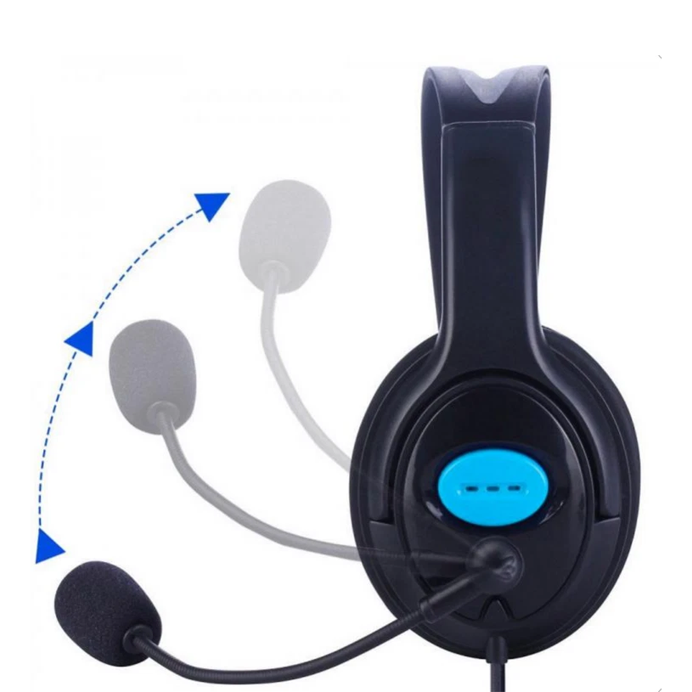 Cuffie da Gaming Over-Ear con Microfono Compatibili PS4 e Xbox One
