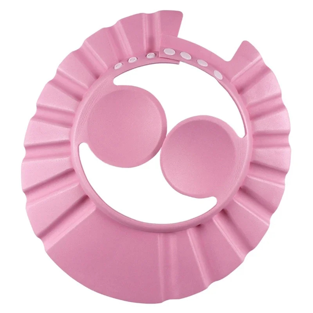 Cappellino Regolabile Protezione Bagnetto Bambini Occhi Orecchie Morbido Sicuro