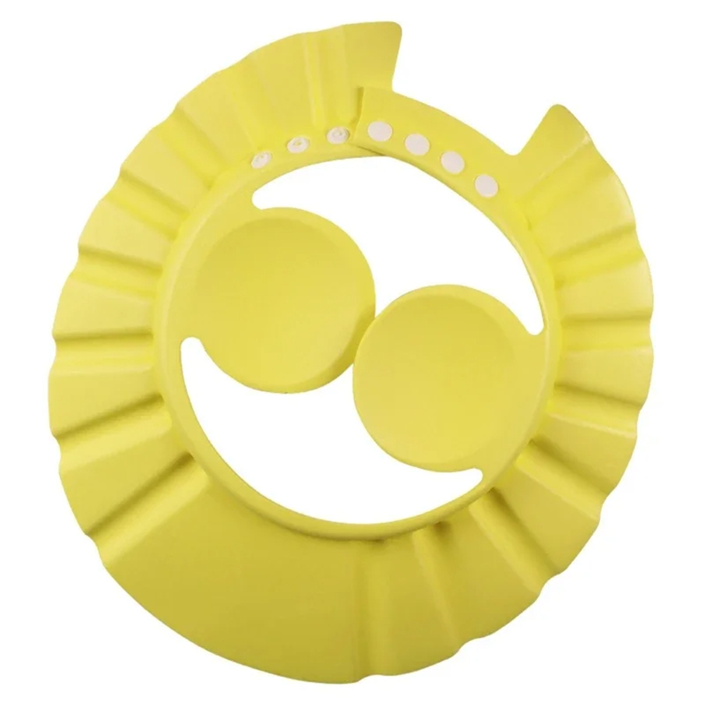 Cappellino Regolabile Protezione Bagnetto Bambini Occhi Orecchie Morbido Sicuro
