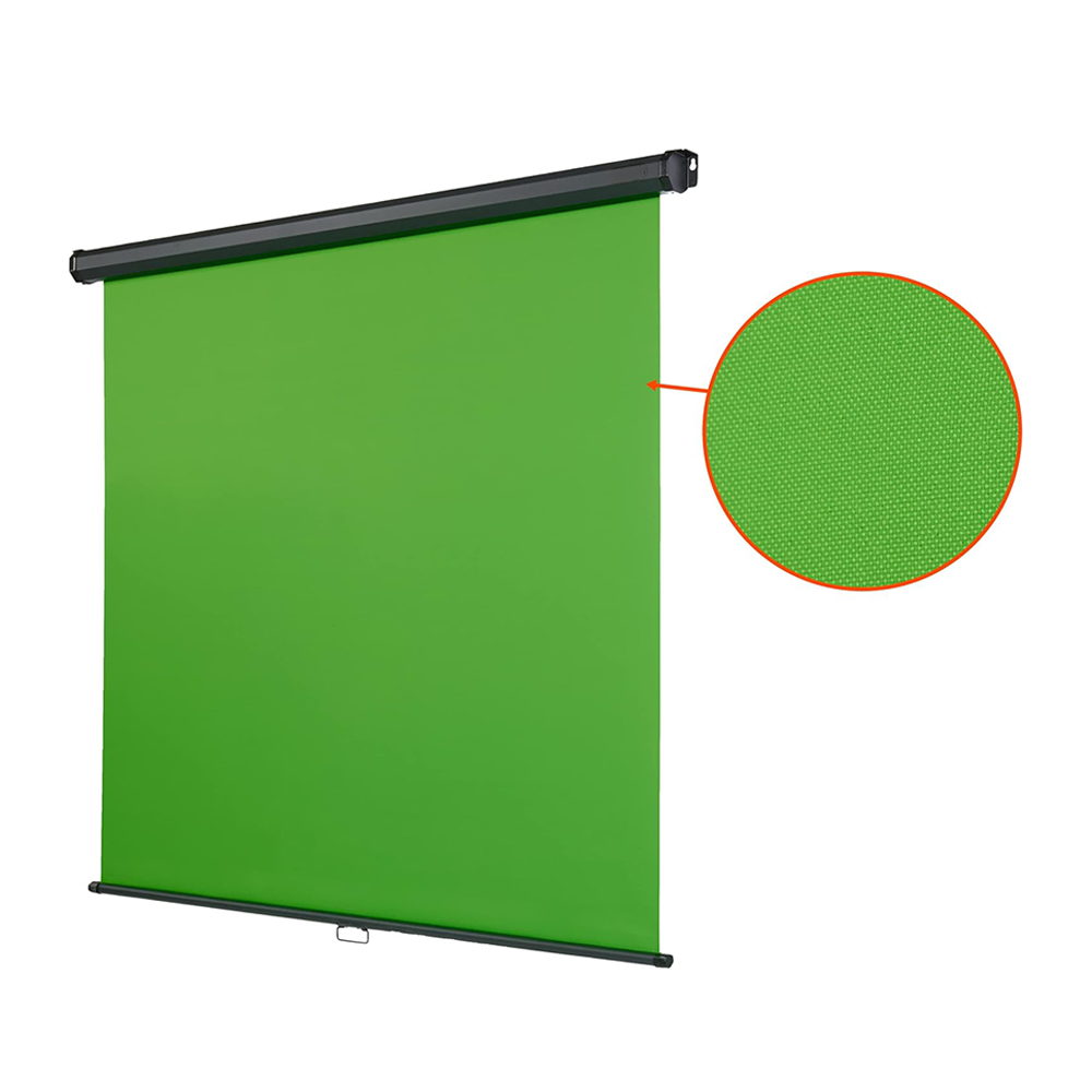 Green Screen 200x190 cm con Meccanismo Soft-Return