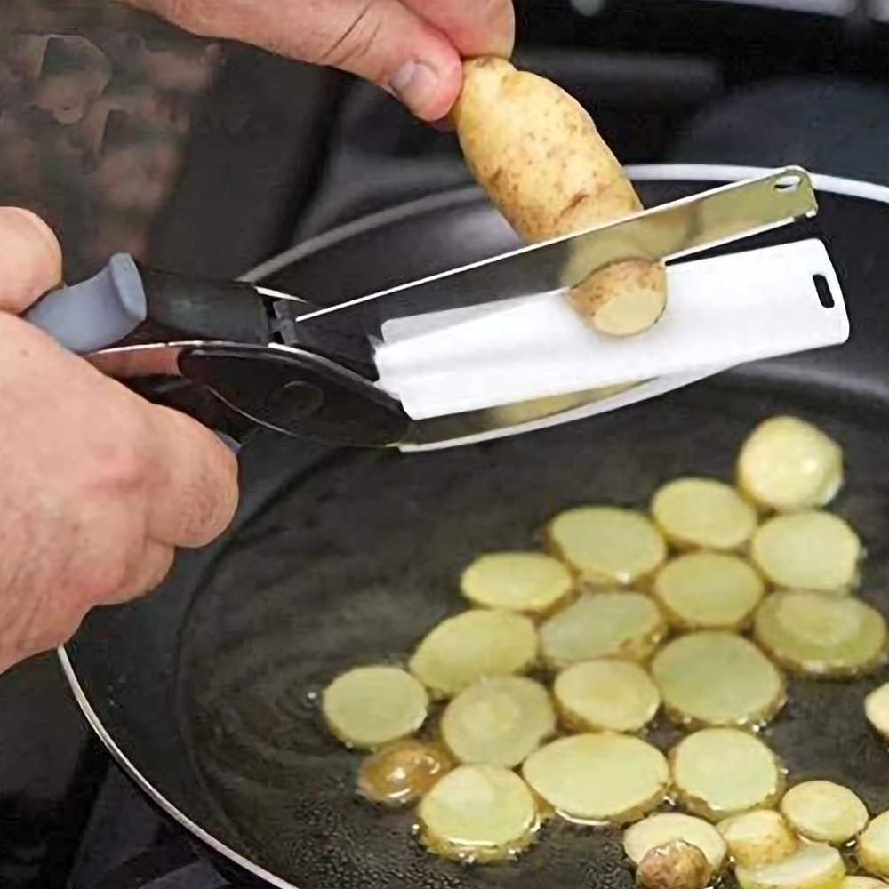 Forbici da Cucina con Tagliere Integrato