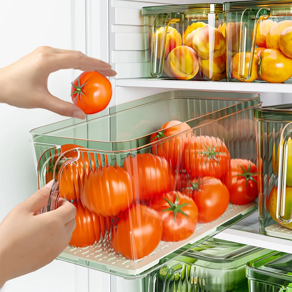 Contenitore Trasparente con Timer Freschezza