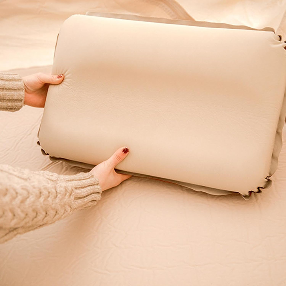Cuscino Gonfiabile Supporto Cervicale – Comfort e Relax in Viaggio e Campeggio