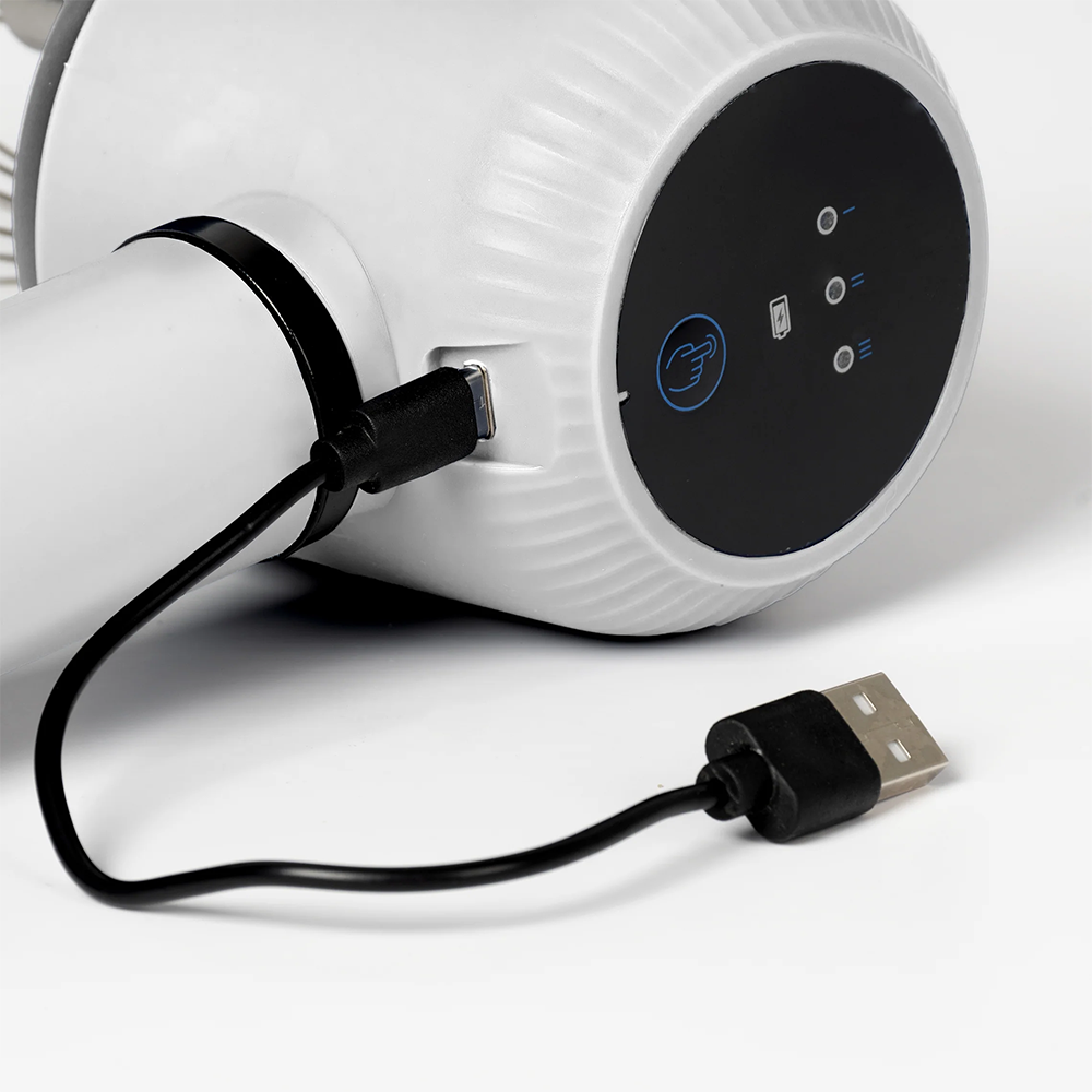 Sbattitore Elettrico Ricaricabile Senza Fili con Fruste Inox e 3 Velocità