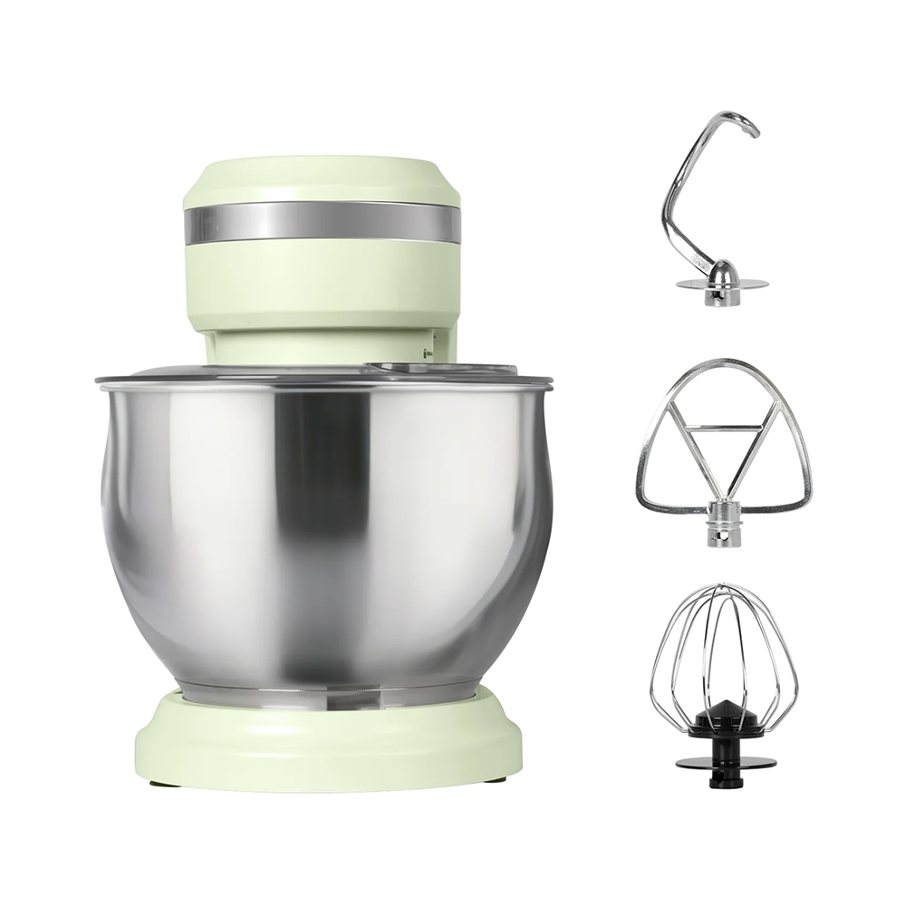 Impastatrice da Cucina Multifunzionale 1000W Ciotola 5L Gancio Frusta