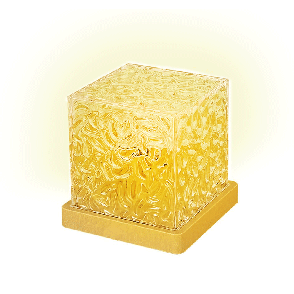 Luce Notturna Decorativa con Effetto Acqua e Fiamma Multicolore