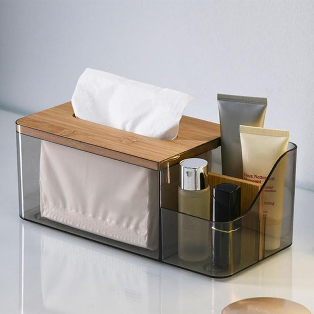 Porta Fazzoletti Moderno Elegante Bambù