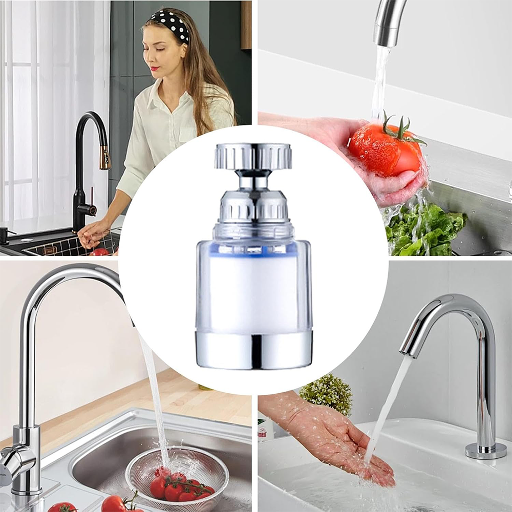 Filtro Rotante per Rubinetto con Purificazione Avanzata dell’Acqua
