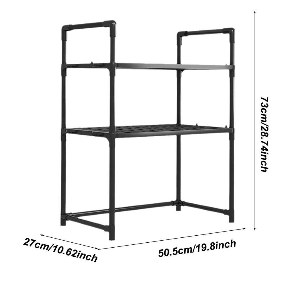 Scaffale Multiuso da Cucina a 3 Ripiani
