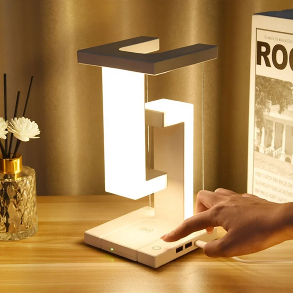 Lampada Galleggiante con Ricarica Wireless