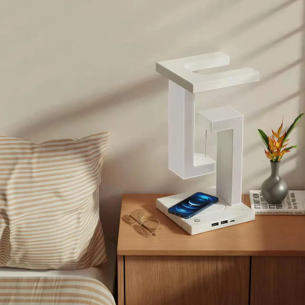 Lampada Galleggiante con Ricarica Wireless