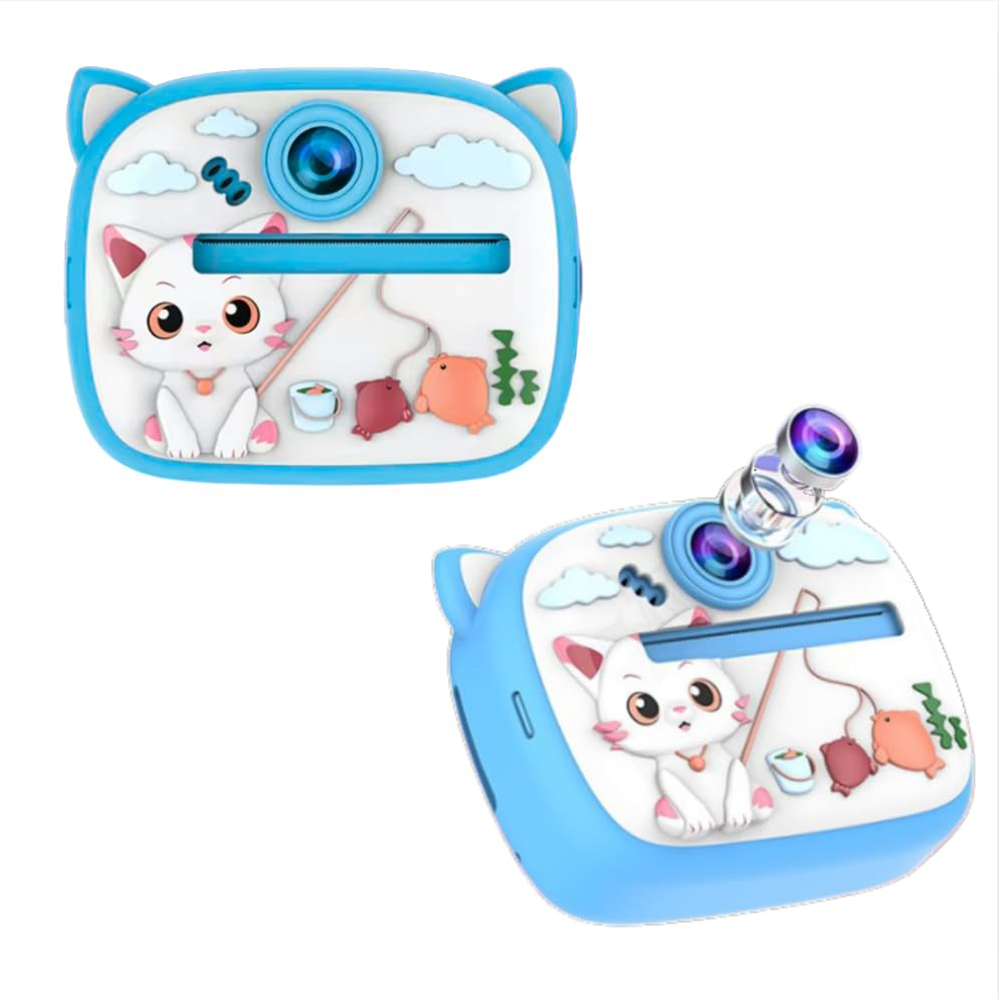 Fotocamera Istantanea per Bambini 48MP con Stampa Termica