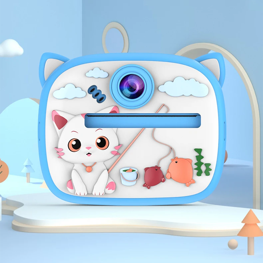 Fotocamera Istantanea per Bambini 48MP con Stampa Termica