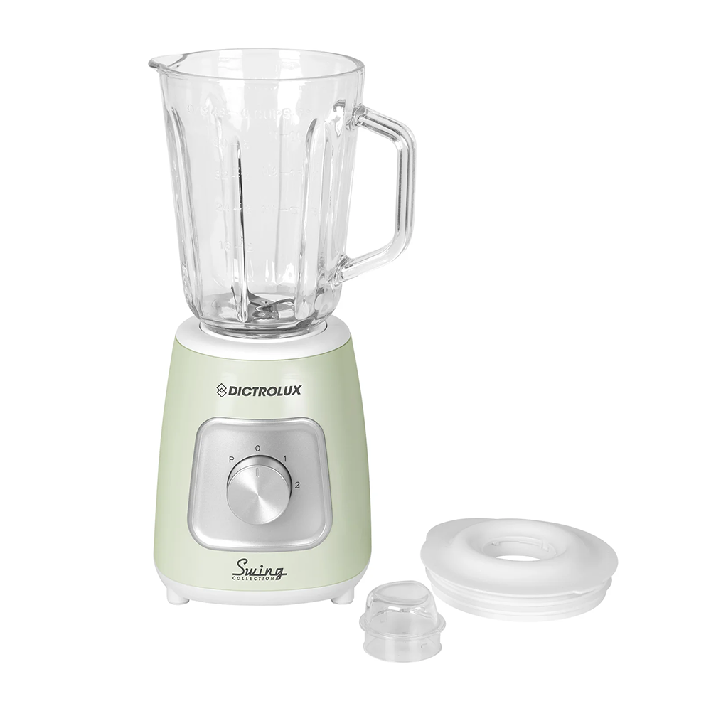 Dictrolux Frullatore 1000W con Caraffa in Vetro da 1,5L