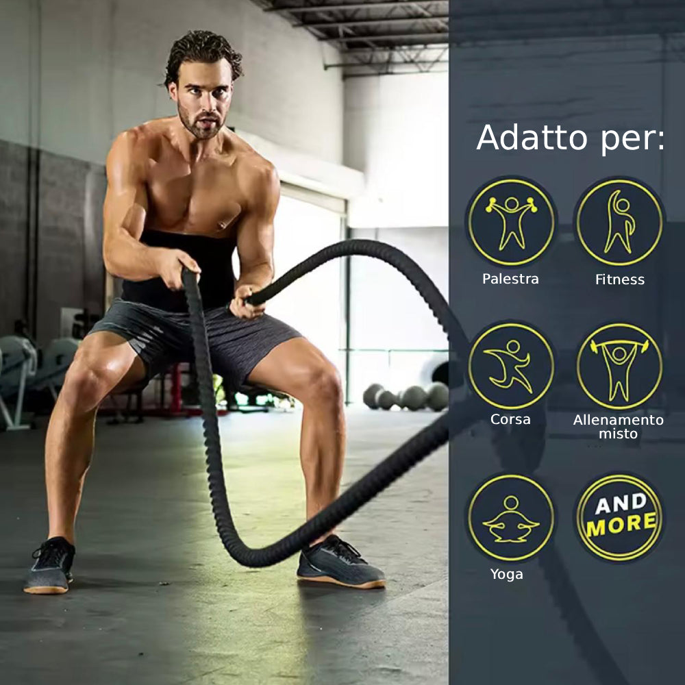 Fascia Addominale Elastica Unisex Termocompressiva