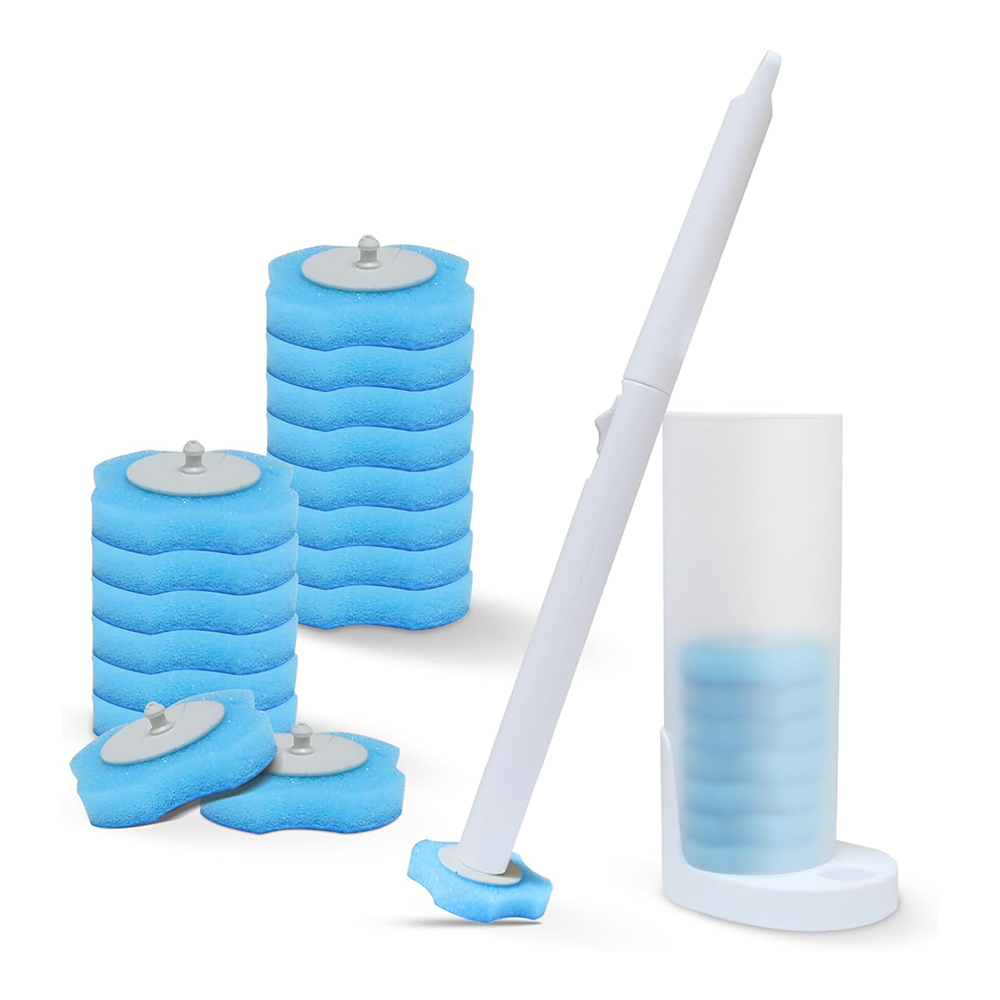 Set Pulizia Fast Wash – Scopino con Supporto e 8 Testine Monouso