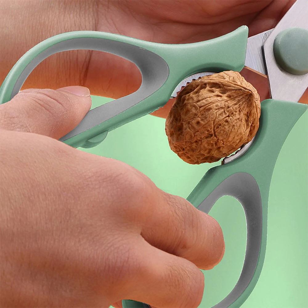 Forbici da Cucina Multifunzionali con Pinza Inclusa